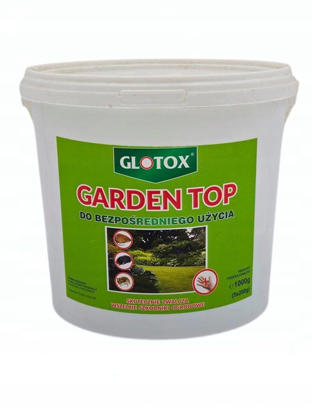 Pasta Na Krety I Gryzonie Środek Na Gryzonie Gardentop 1 Kg Glotox
