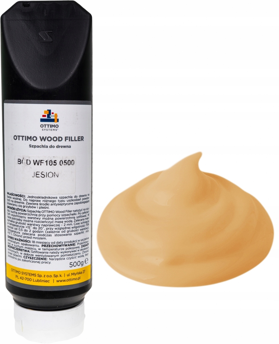 

Szpachla do drewna Jesion 500g kit szpachlówka