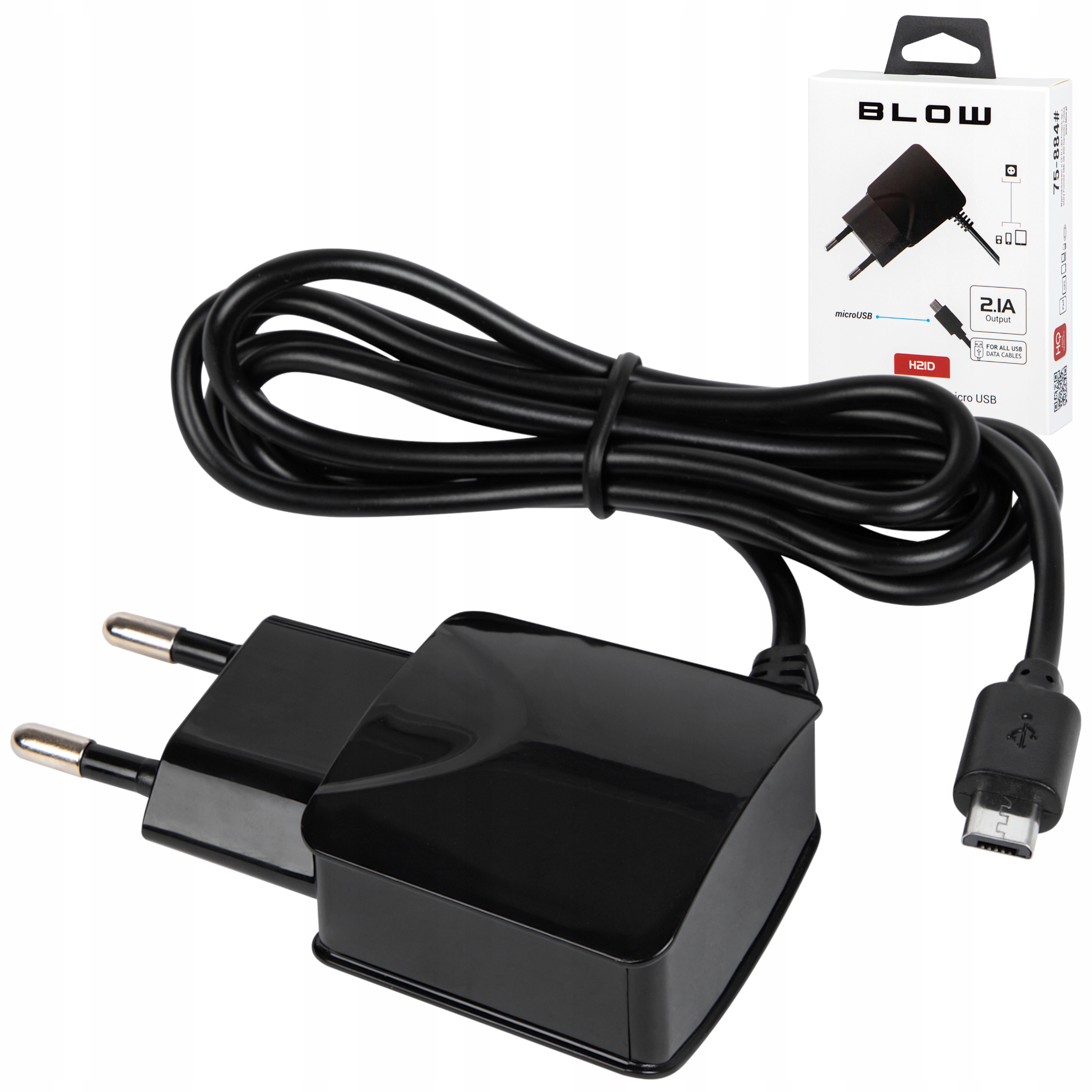 

Ładowarka sieciowa Blow kabel micro Usb 2,1A