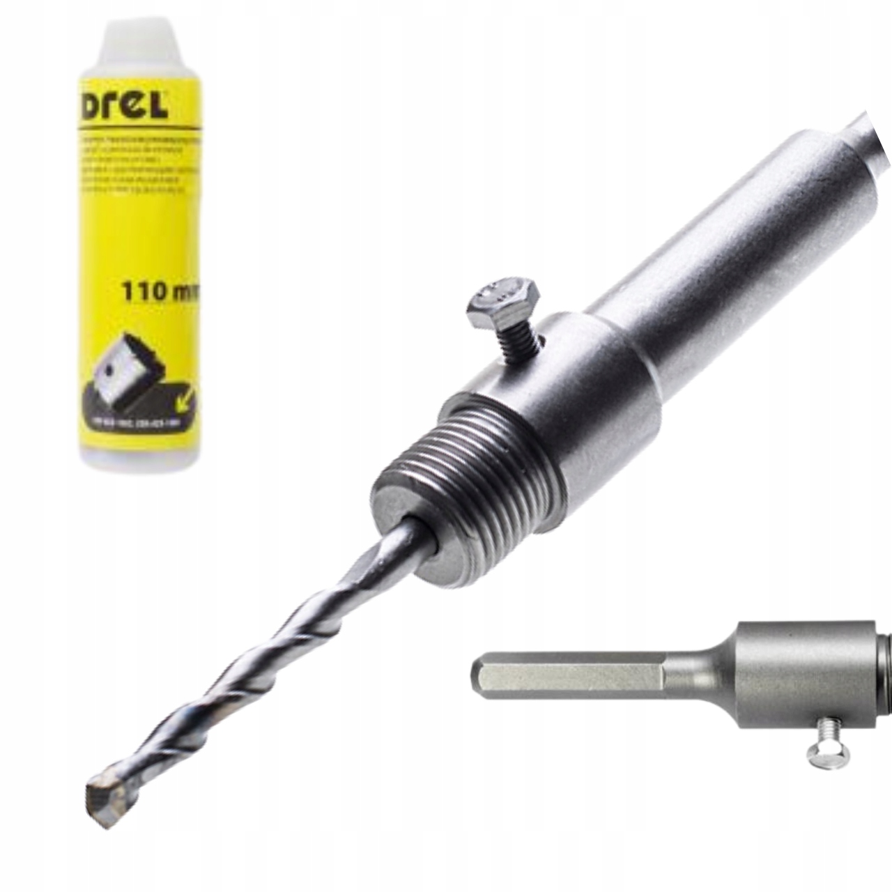 

Adapter Do Otwornicy Koronki 110mm M22 Uchwyt Hex