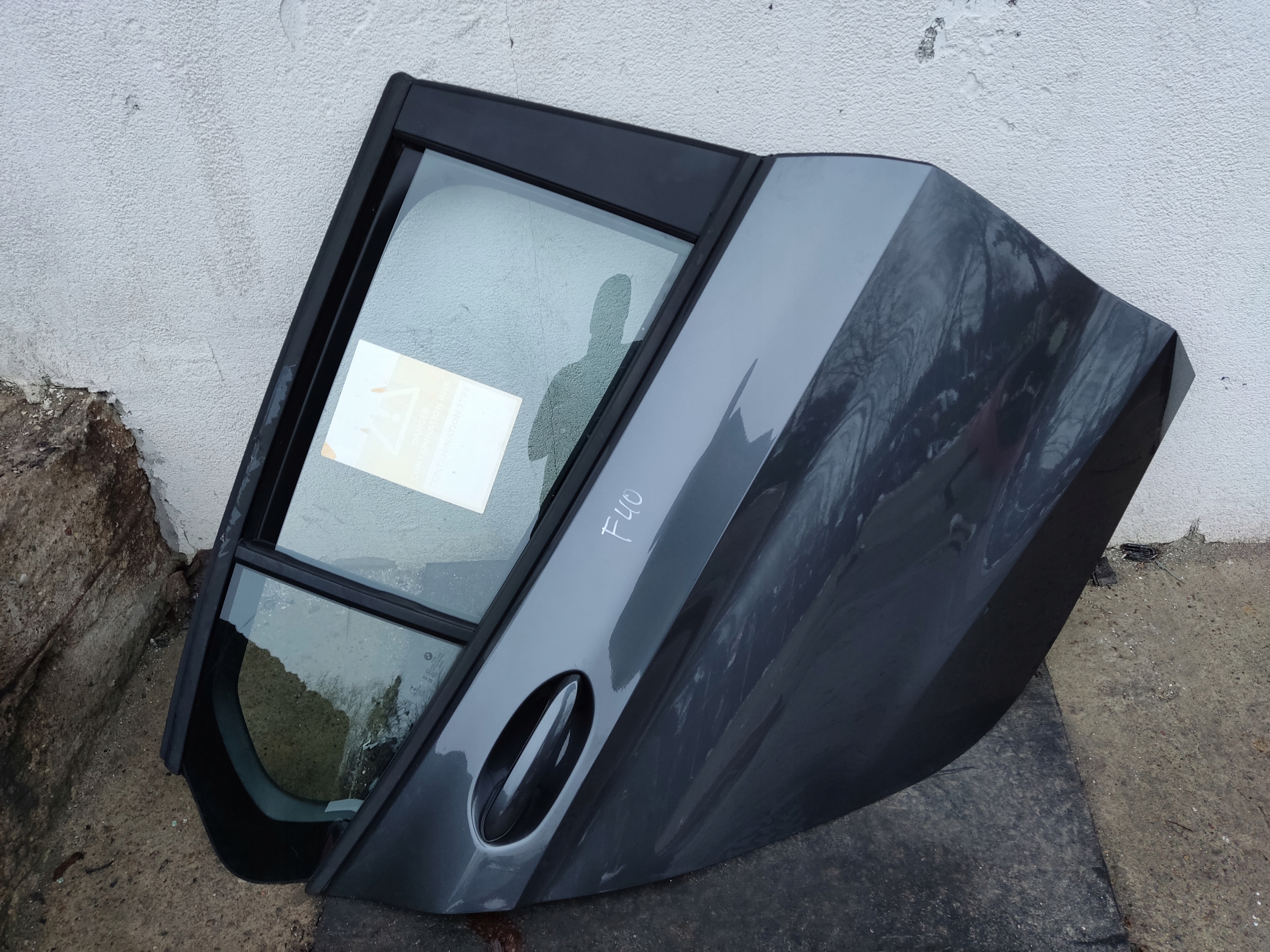 BMW 1 F40 DRZWI PRAWE TYLNE PRAWY TYŁ