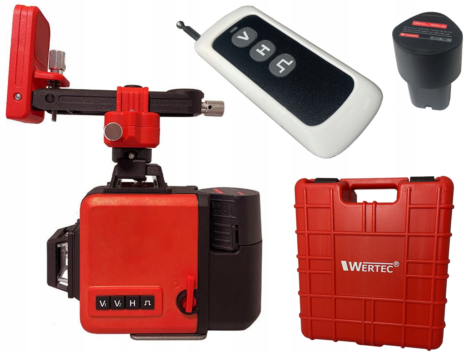 

Wertec WT7158 laser płaszczyznowy 3x360 zielony