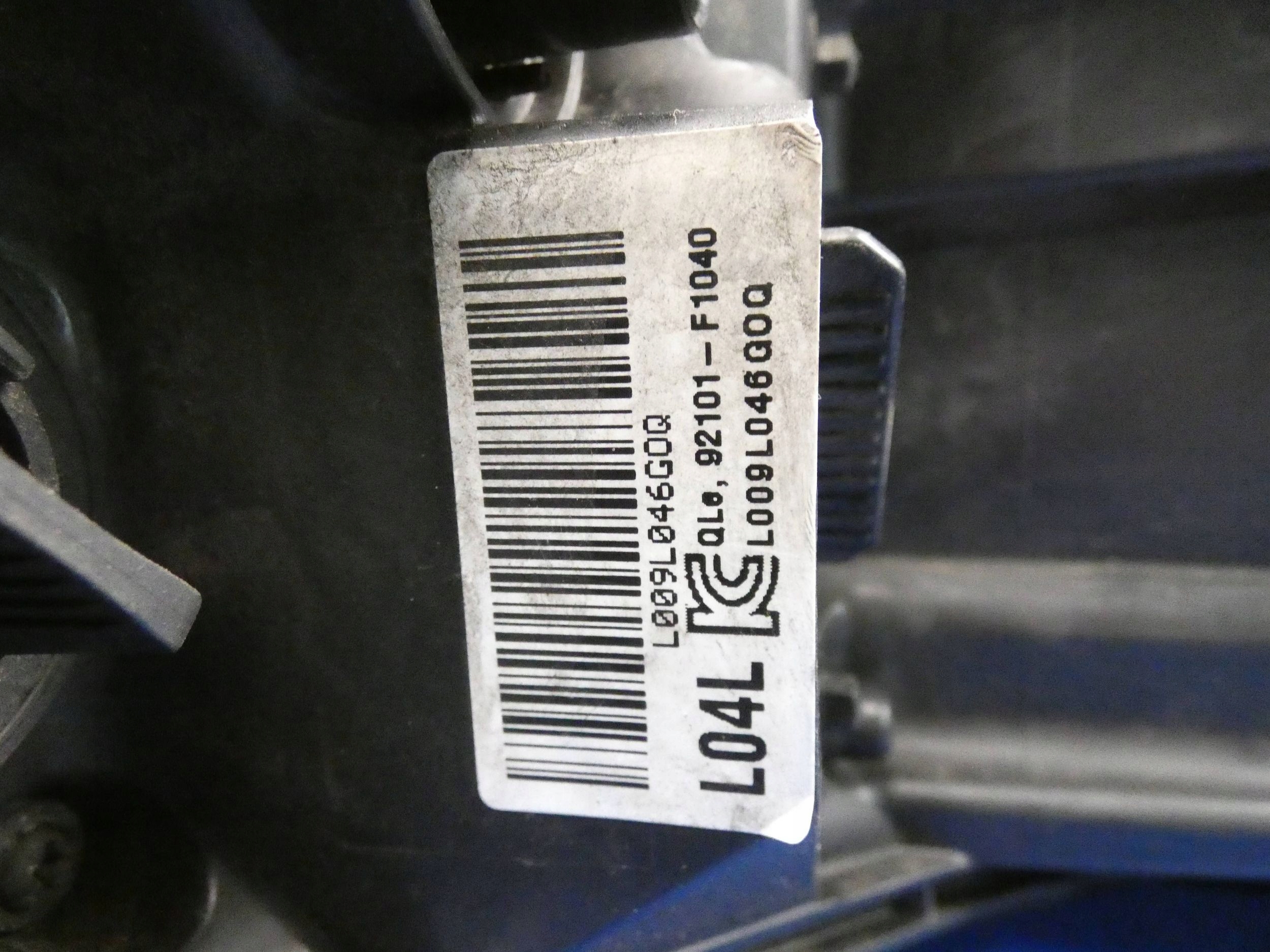 KIA SPORTAGE IV light left front front left WERSJA ANGIELSKA