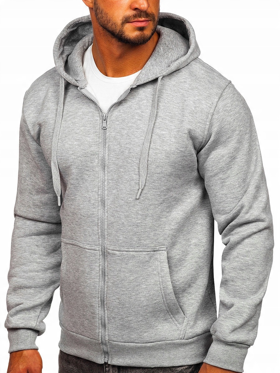 

Bluza Męska Rozpinana Ciemnoszara 2008 Rozmiar_xl