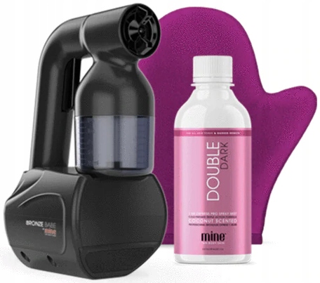 MineTan sprchová opalovací sada černá