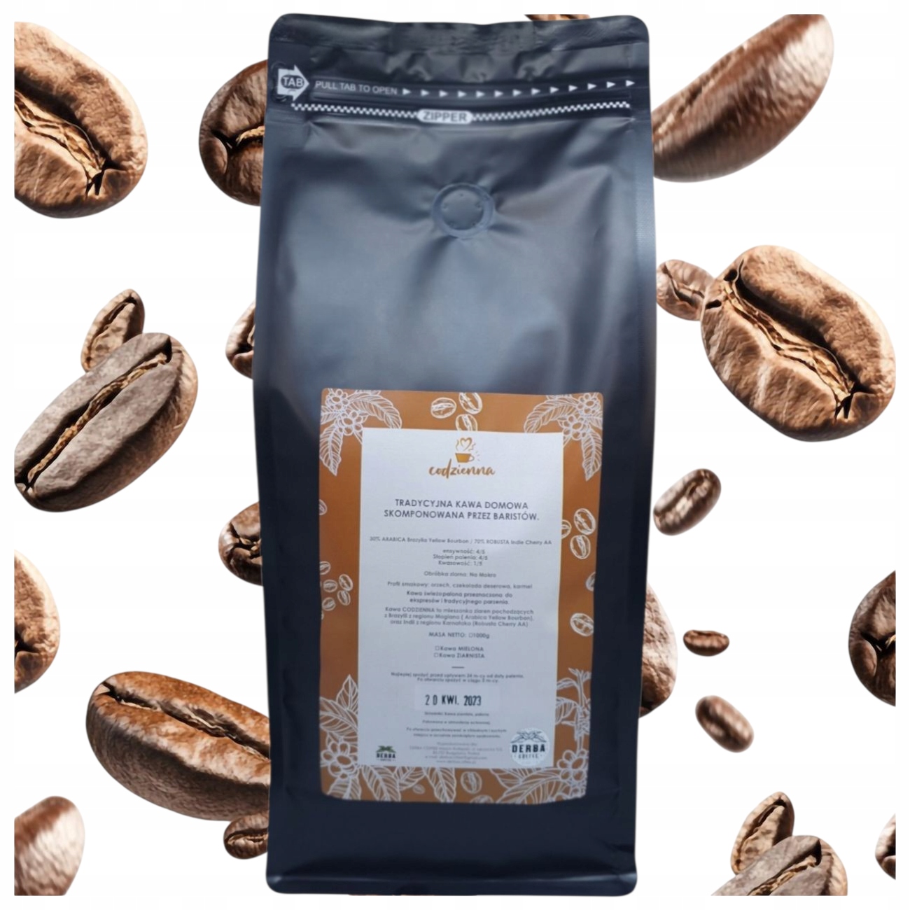 Kawa ziarnista Codzienna 1kg Espresso Italiano