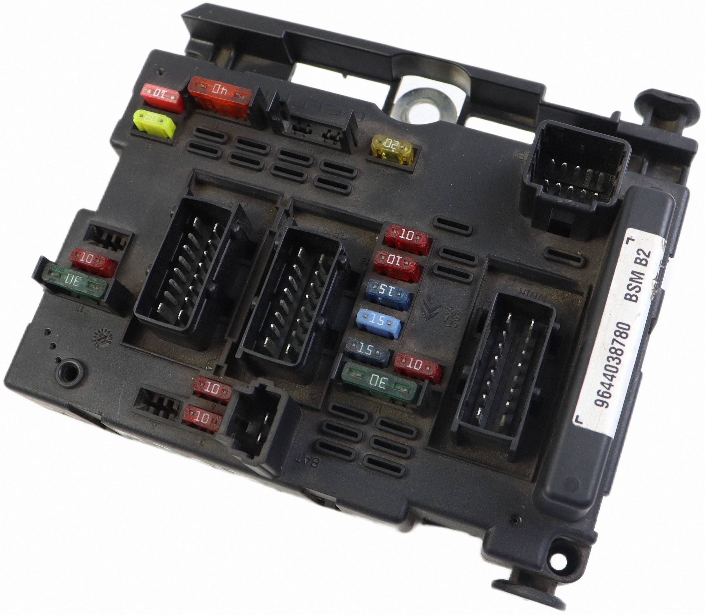 CITROEN PEUGEOT module compartment control unit BSM 9644038780