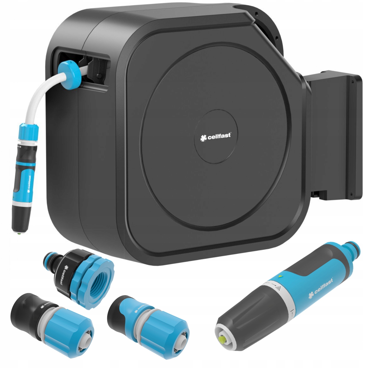 Automatyczny zwijacz węża ogrodowego Cellfast 55-420 Ergo XL 30m Polski