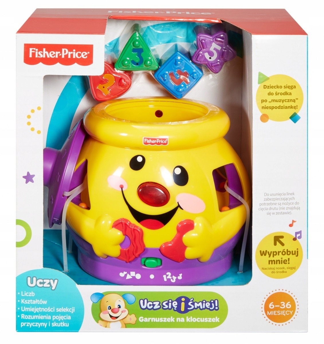 

Fisher-Price Garnuszek na klocuszek K0428