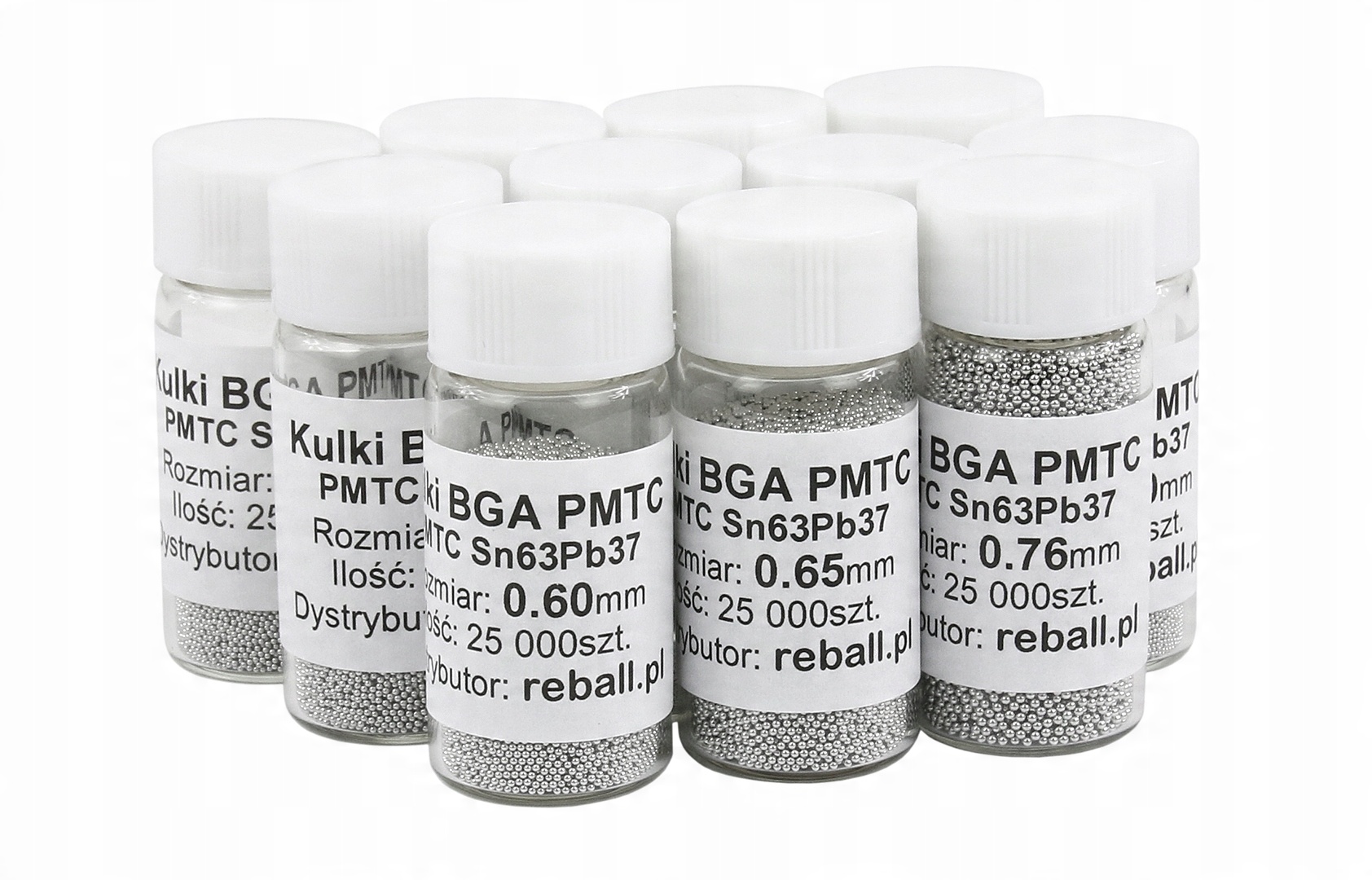 

Kulki Bga Ołowiowe Pmtc 0,35mm 25tyś Reballing Fv