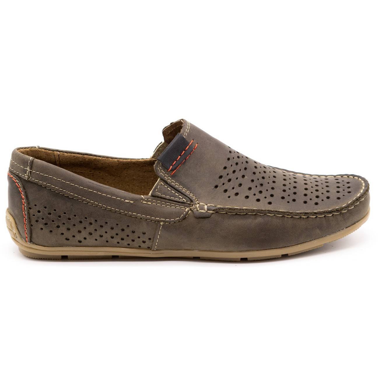

Buty męskie mokasyny 906 na lato brązowe r.46