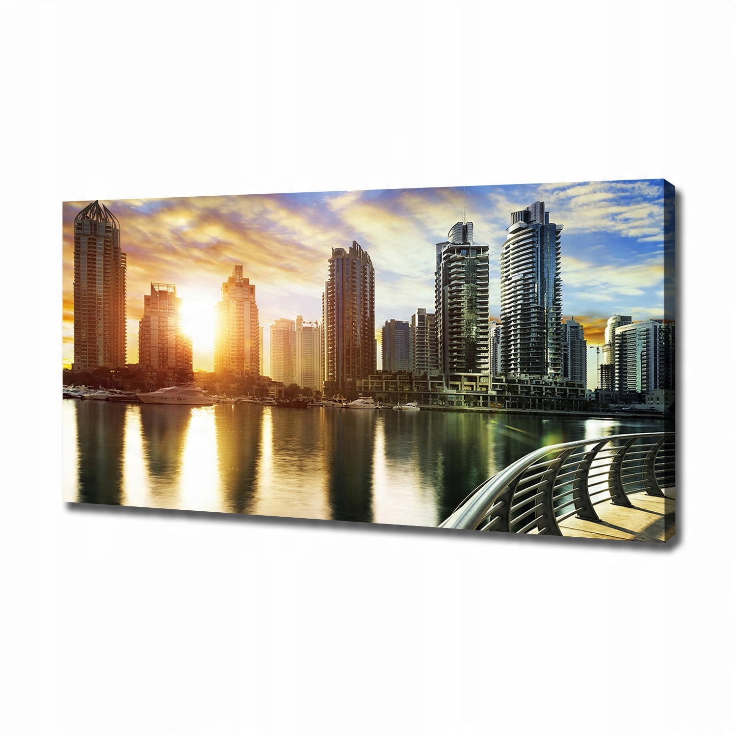 

Foto obraz na płótnie Dubaj zachód słońca 120x60cm