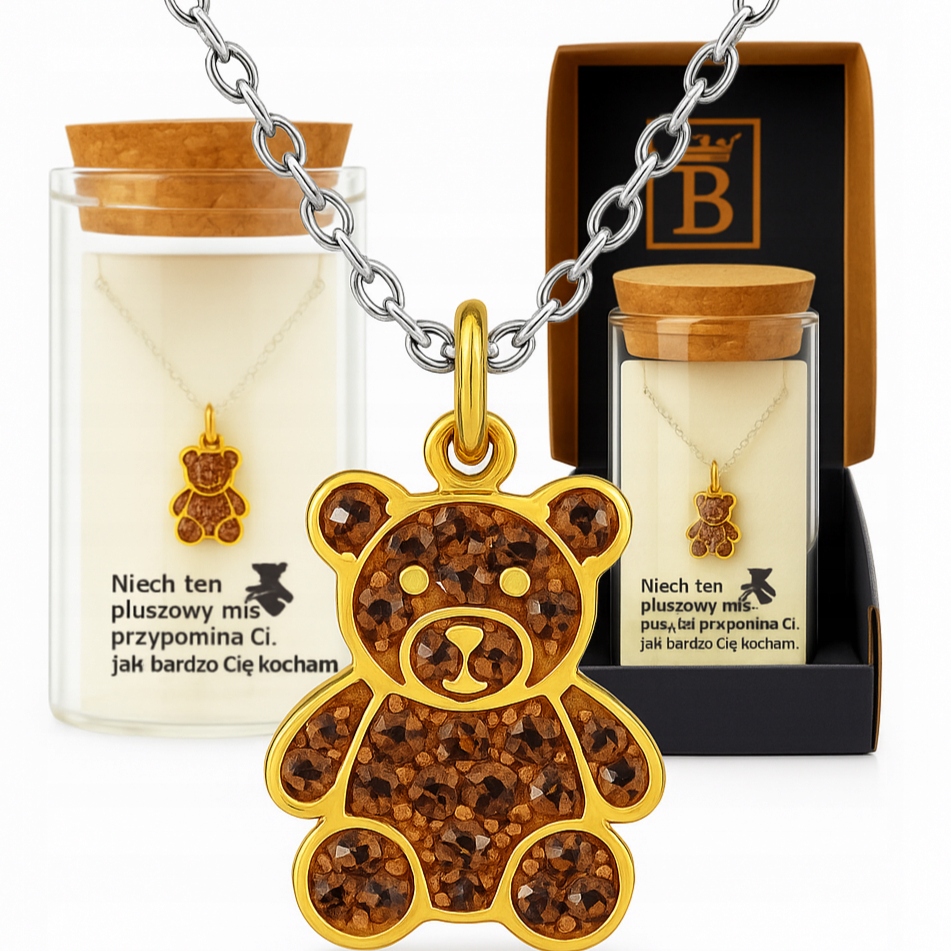 Stříbrný dámský náhrdelník v lahvičce s zirkony stříbro o ryzosti 925