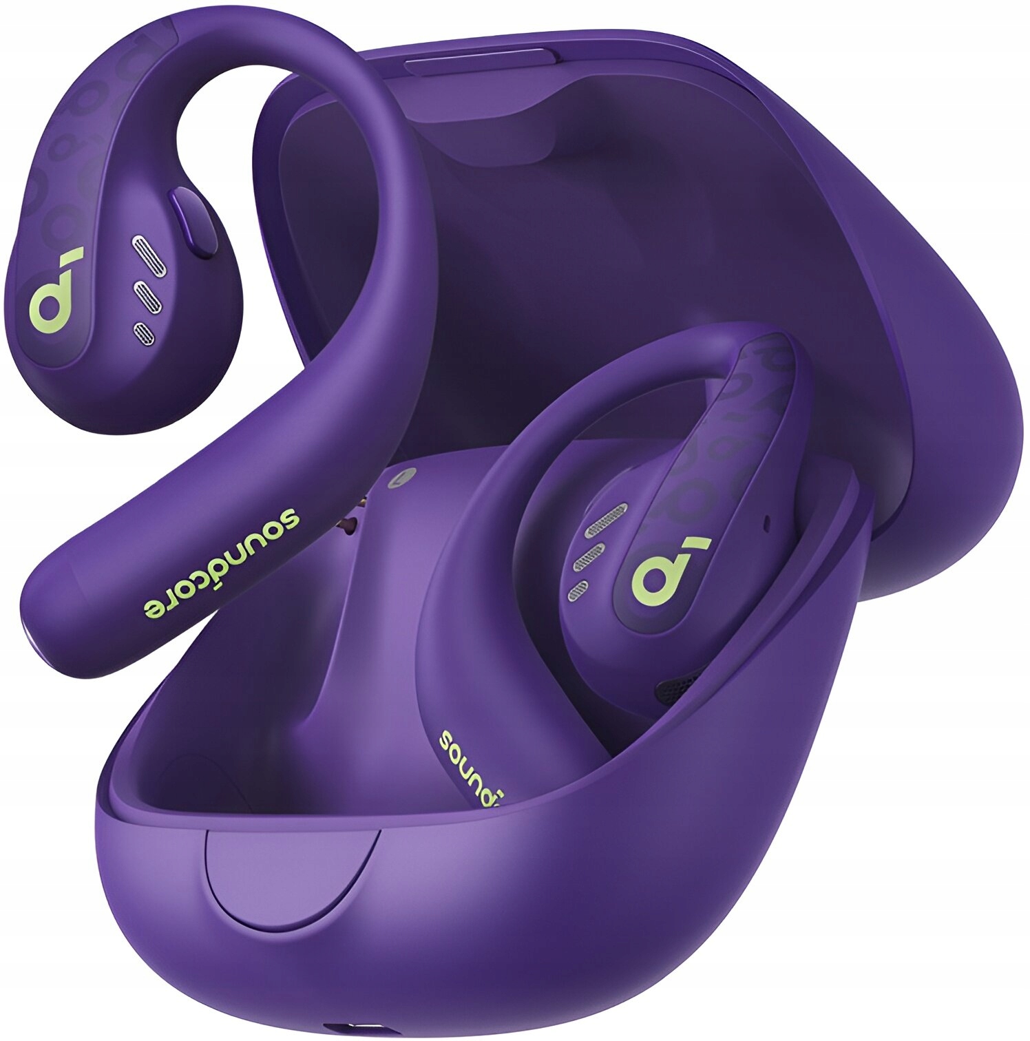 Słuchawki bezprzewodowe douszne Soundcore AeroFit Pro Fioletowe