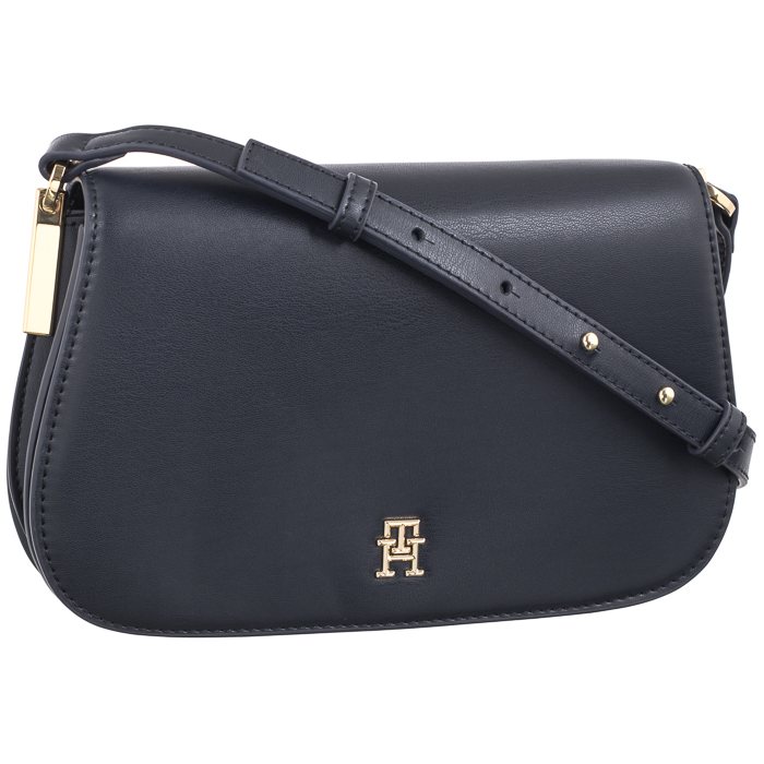 Dámská kabelka Přes Rameno Tommy Hilfiger Spring Chic Flap Tmavě modrá
