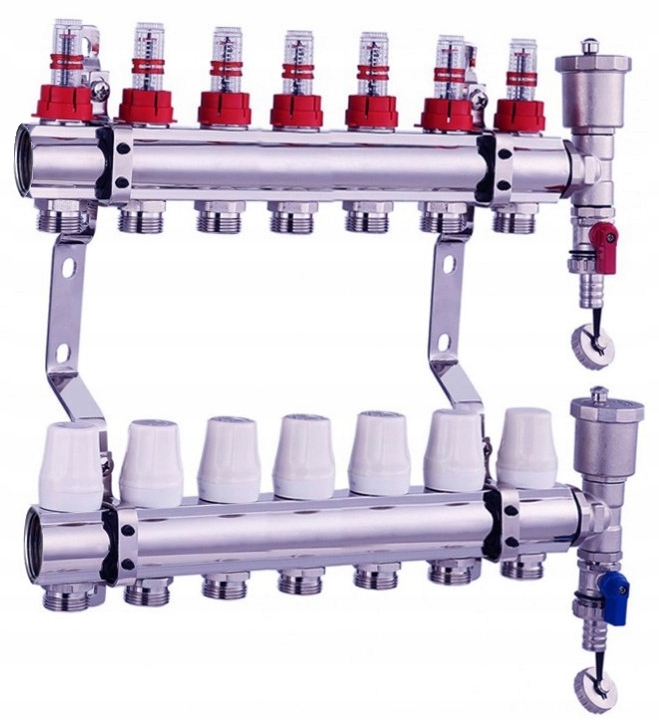 Rozdělovač pro podlahové topení 7 ks