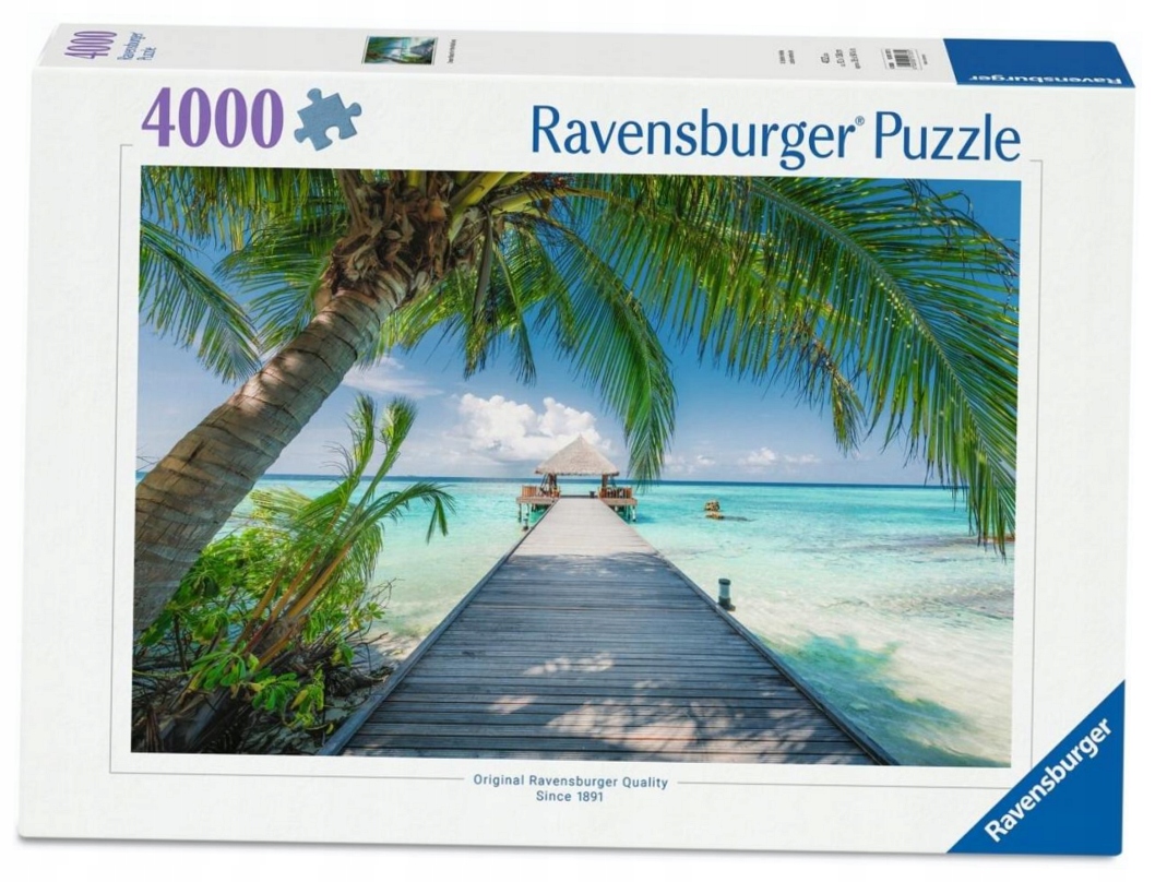 Puzzle 4000 Dream Beach in the Maldives