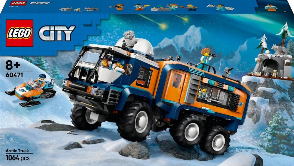 Lego City Nákladní auto z laboratoře arktické objevitelky 60471