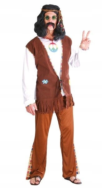 Hippie Kostým Hippie Karneval XXL