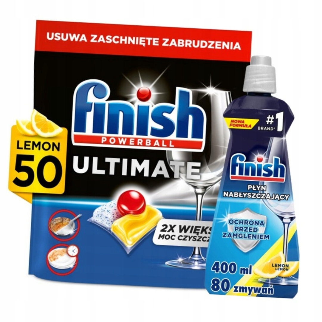 Finish Sada na mytí nádobí Kapsle Leštidlo