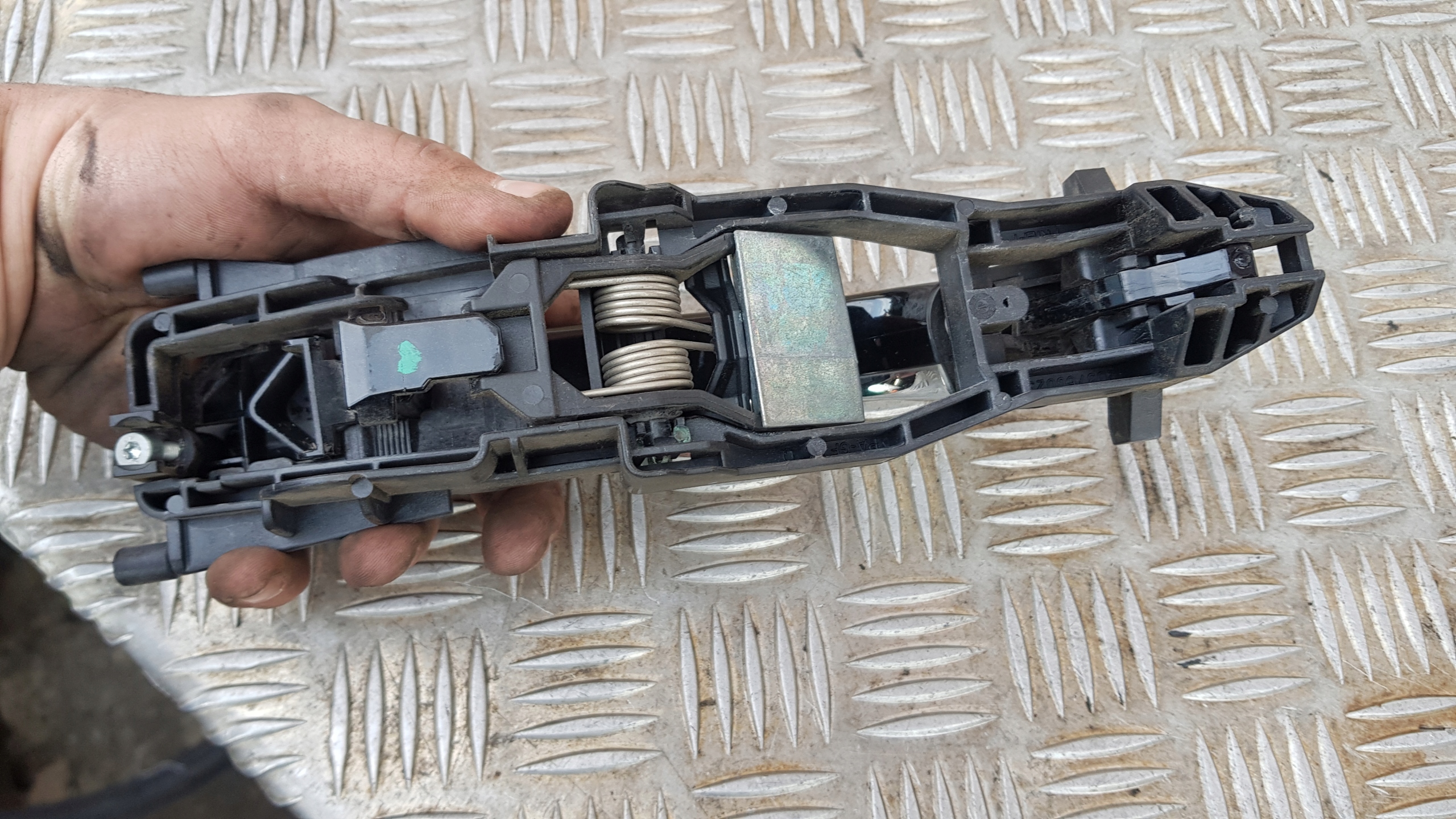 MERCEDES W203 CHROM handle right front