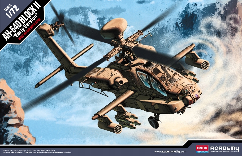 Academy 12514 AH-64D Block II raná verze 1:72