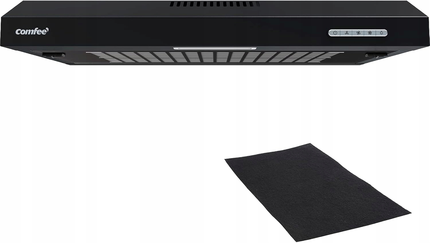 Okap Kuchenny Podszafkowy Comfee Chu 3.6F17BB 60 cm Stal Nierdzewna