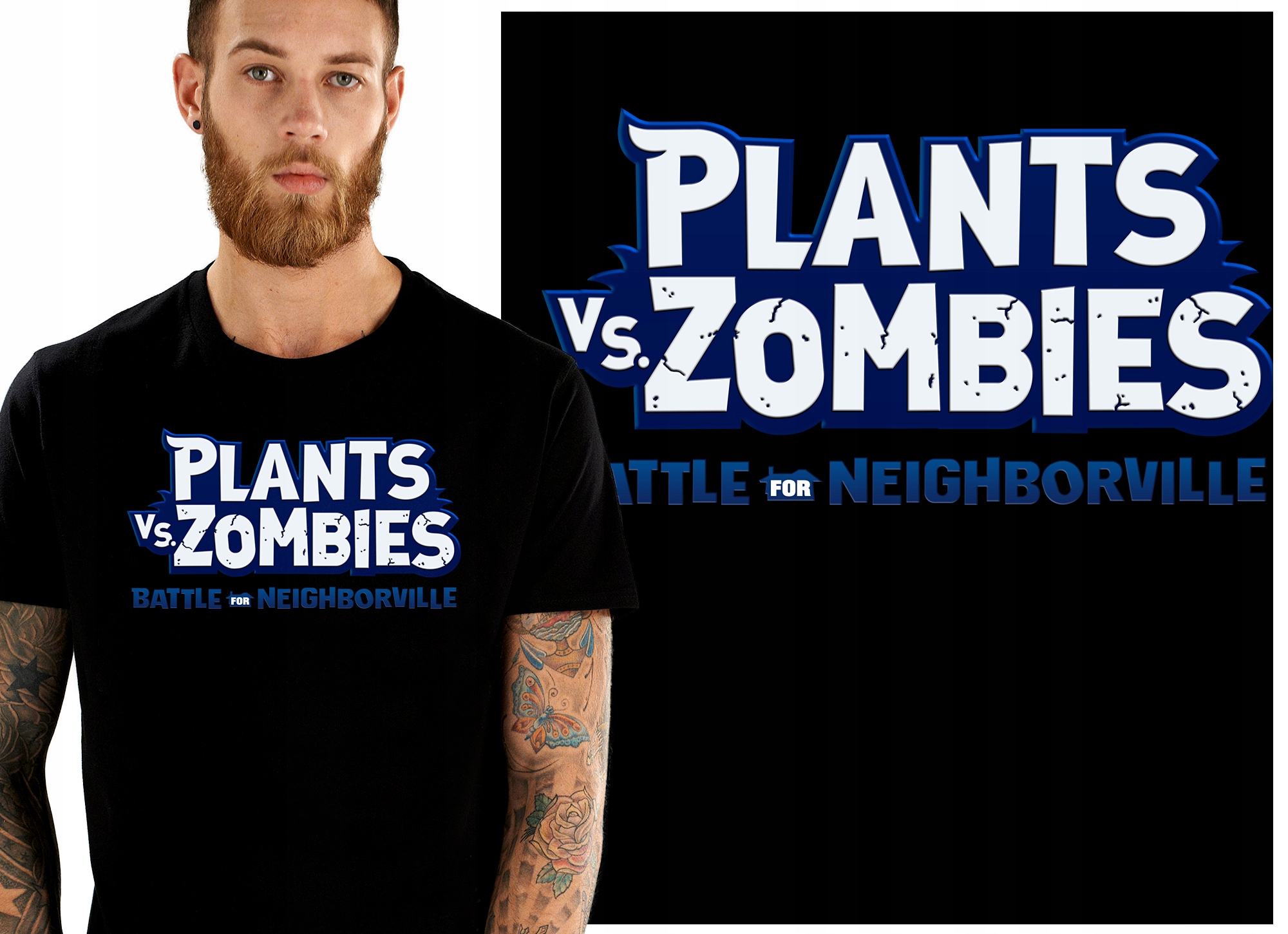 

Plants vs Zombies Battle Koszulka Męska XL