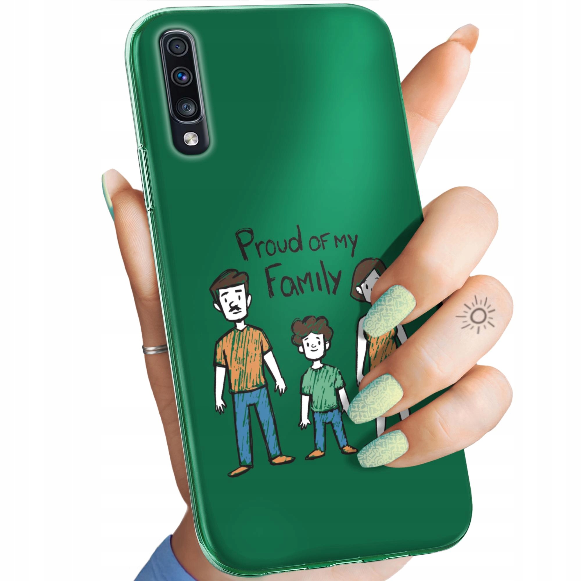 Etui Do Samsung Galaxy A70 A70S Rodzina Familia Dom Obudowa Case