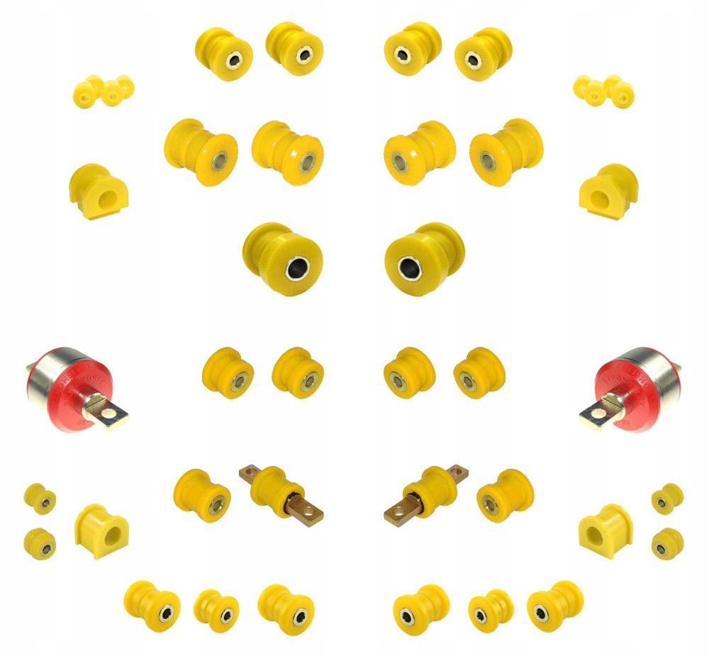 Kompletní sada zavěšení Honda Civic VI (95-00) Uk Ma Mb MC Mg Zs 5