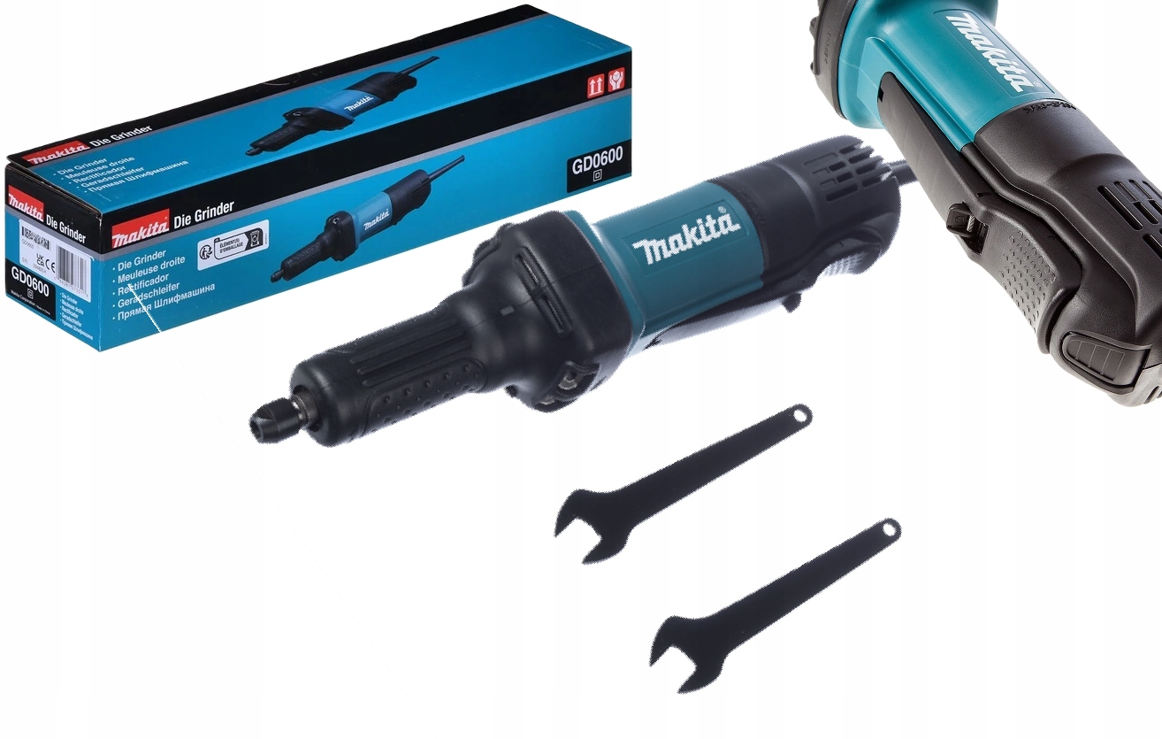 Makita GD0600 Szlifierka Trzpieniowa Prosta 400W 6mm 240V Palcowa
