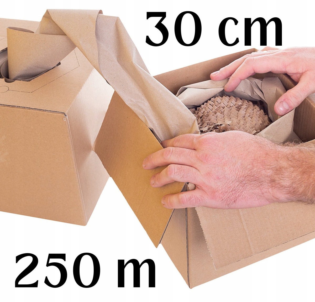 

Wypełniacz papierowy do paczek 30cm * 250m Neteko