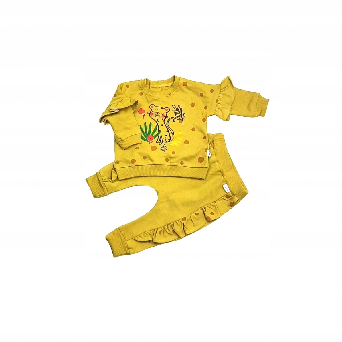 

Komplet Dziewczęcy Dres Dziecięcy Bluza Spodnie 74