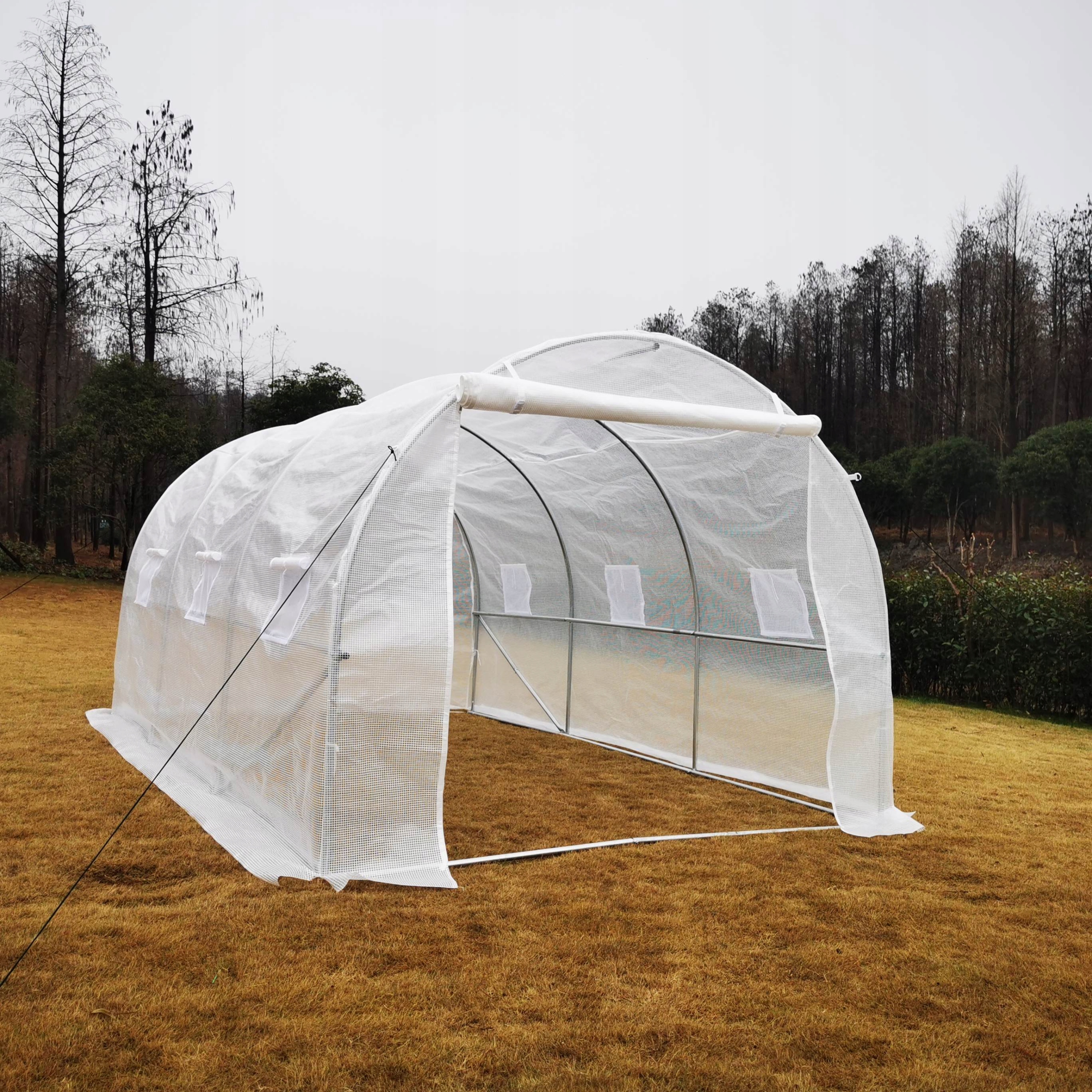 Tunel Foliowy Folia Szklarnia Ogrodowa 18m² 6x3m Producent Zontex