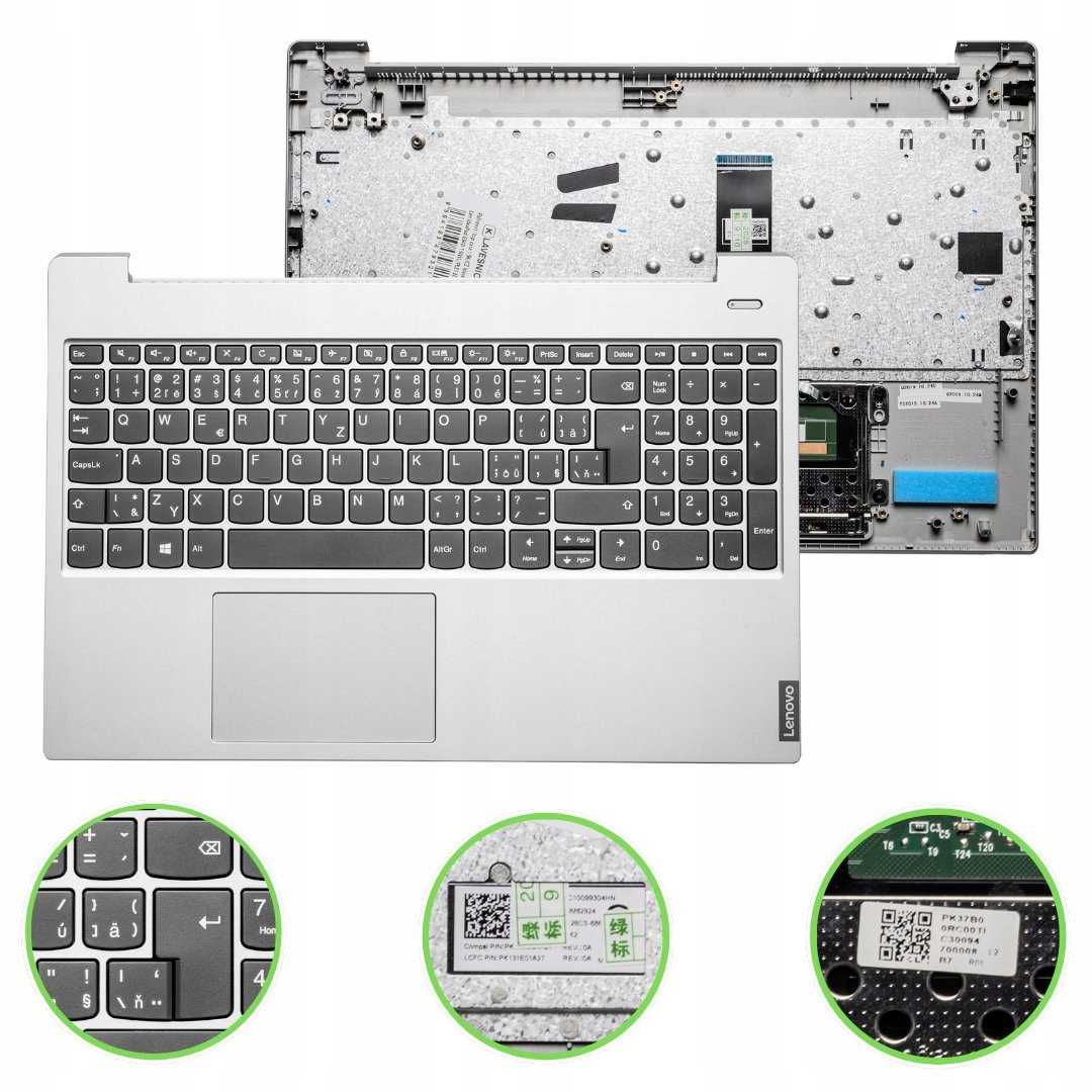 Palmrest (top case Sk/cz klávesnica Lenovo IdeaPad S340-15IWL