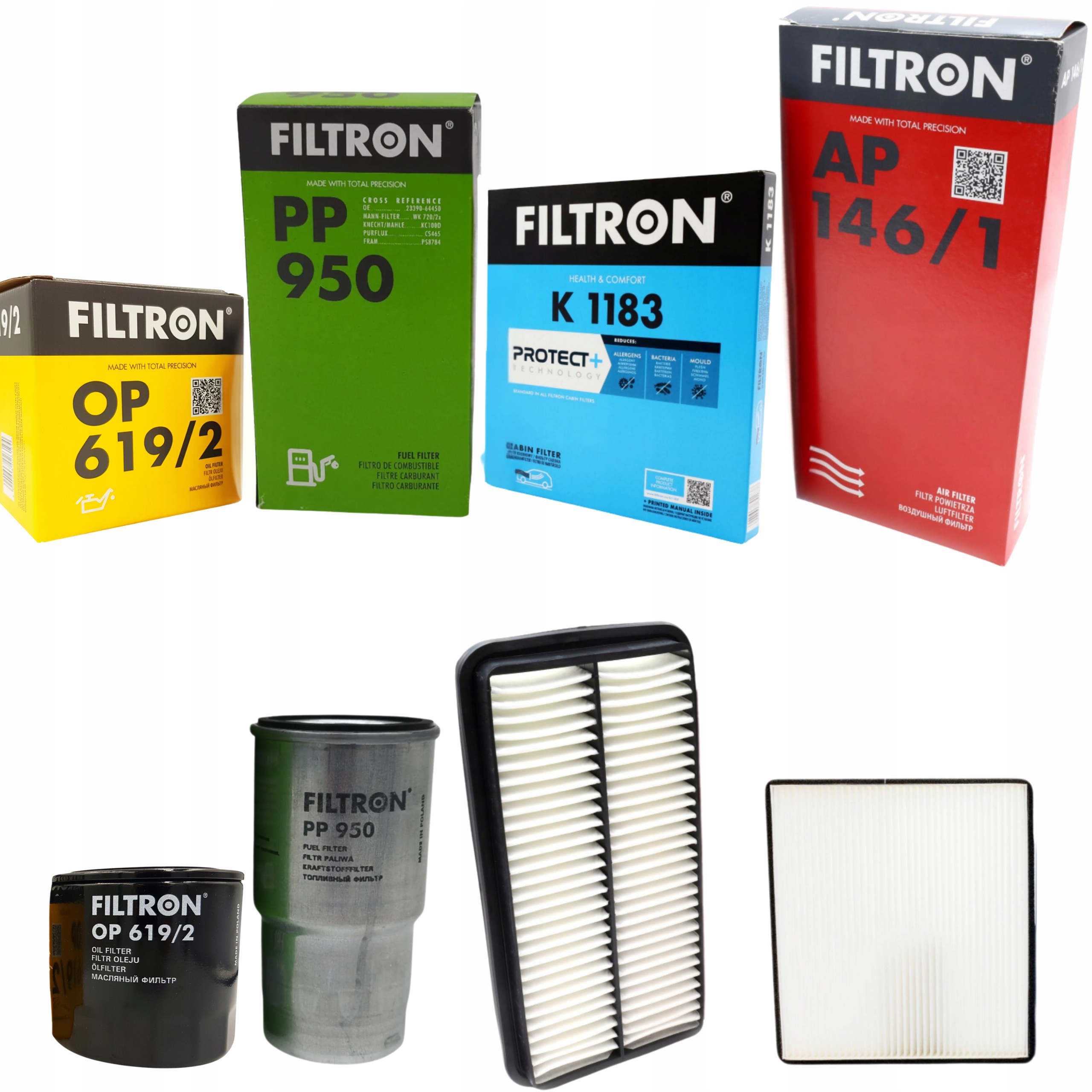 Sada Filtrů Filtron Toyota Rav 4 II 2.0 D-4D