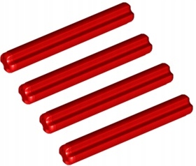 

4You Lego Technic 3705 Oś 4L. Czerwony (4szt)