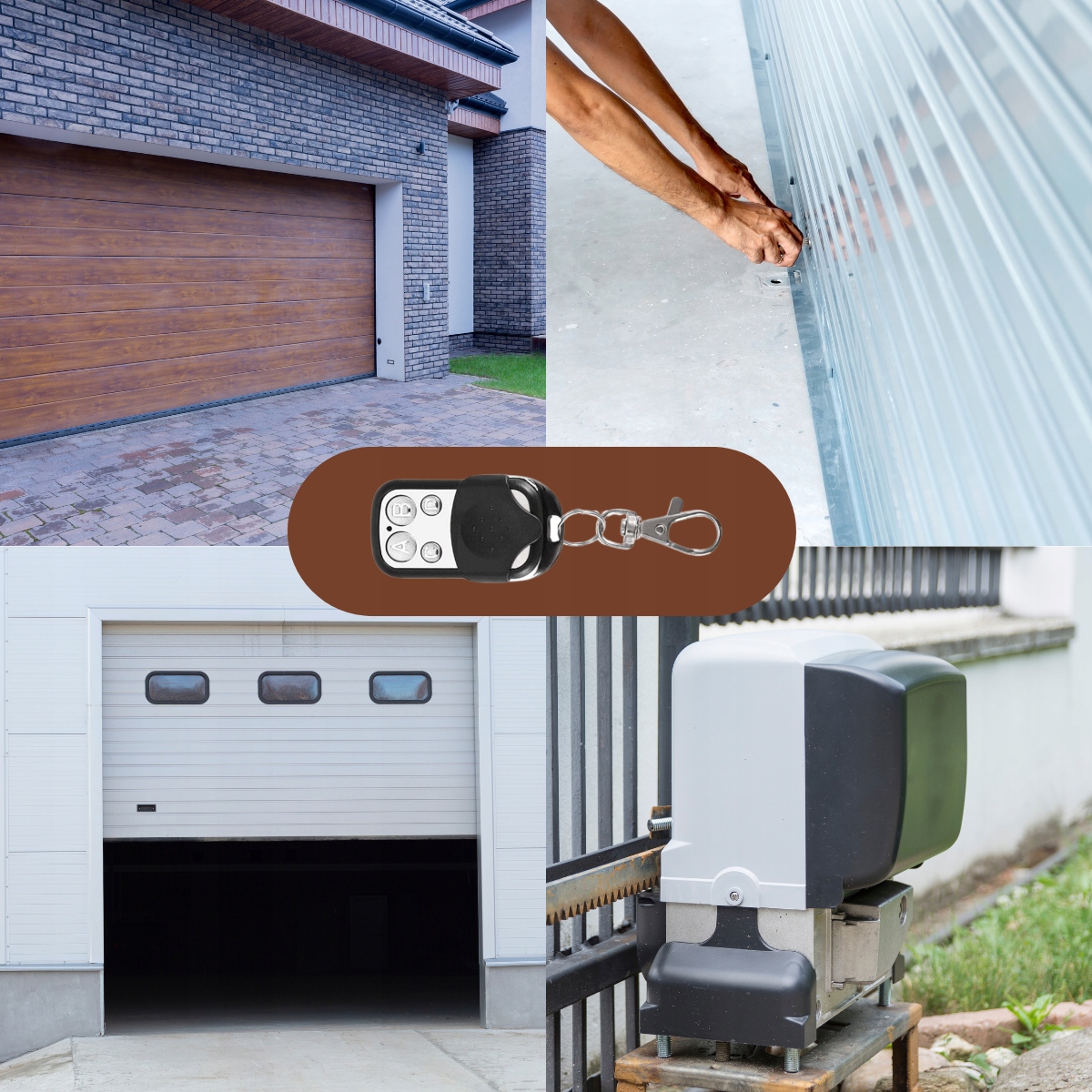 PILOT SAMOKOPIUJĄCY DO BRAMY ALARMU ROLET UNIWERSALNY Typ kodu stały