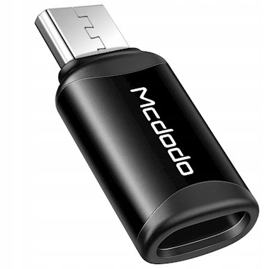 MCDODO ADAPTER PRZEJŚCIÓWKA USB TYP C - MICRO USB