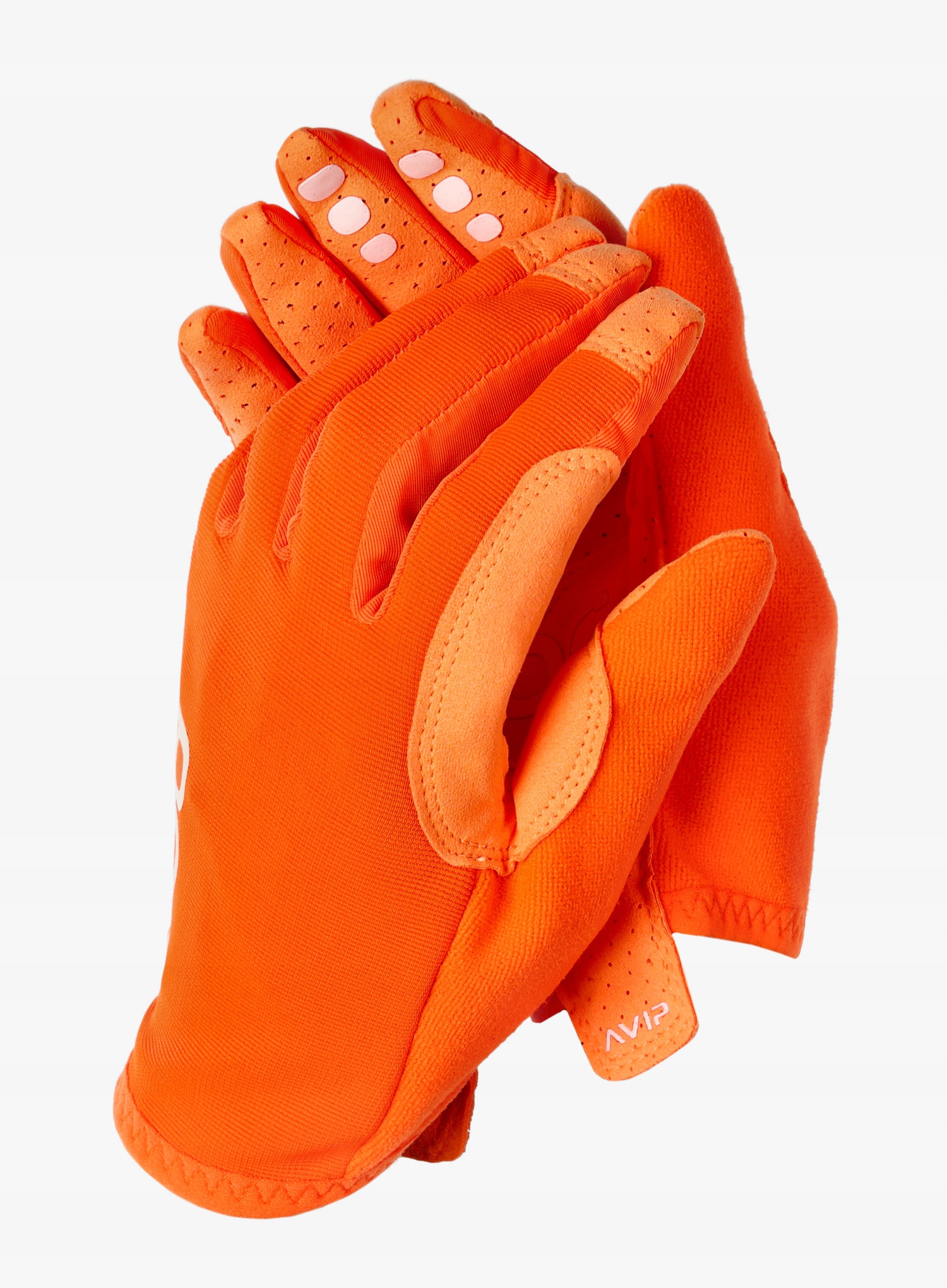 Cyklistické rukavice Poc Avip Glove Long zink oranžová Xs