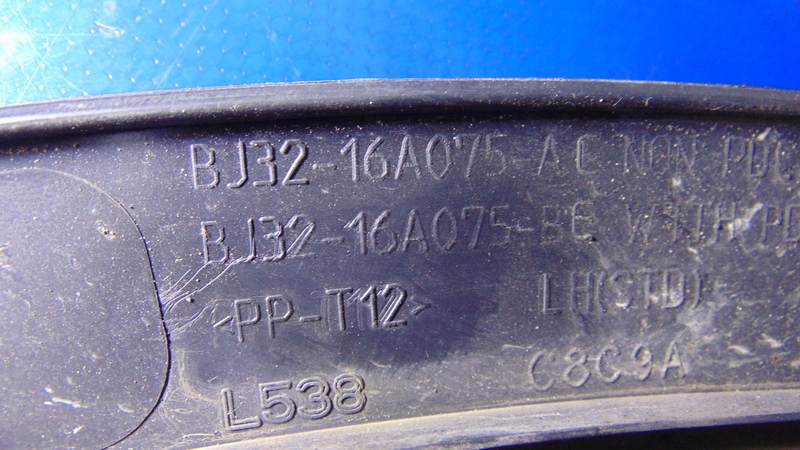 modanatura Copertura parafango sinistra Anteriore PDC LAND ROVER RANGE EVOQUE e L538