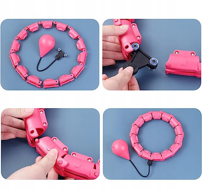 HULA HOP Z OBCIĄŻENIEM Odchudzające Obciążnikiem Smart z Wypustkami HULAHOP Kod producenta HULA HOP Z OBCIĄŻENIEM odchudzające