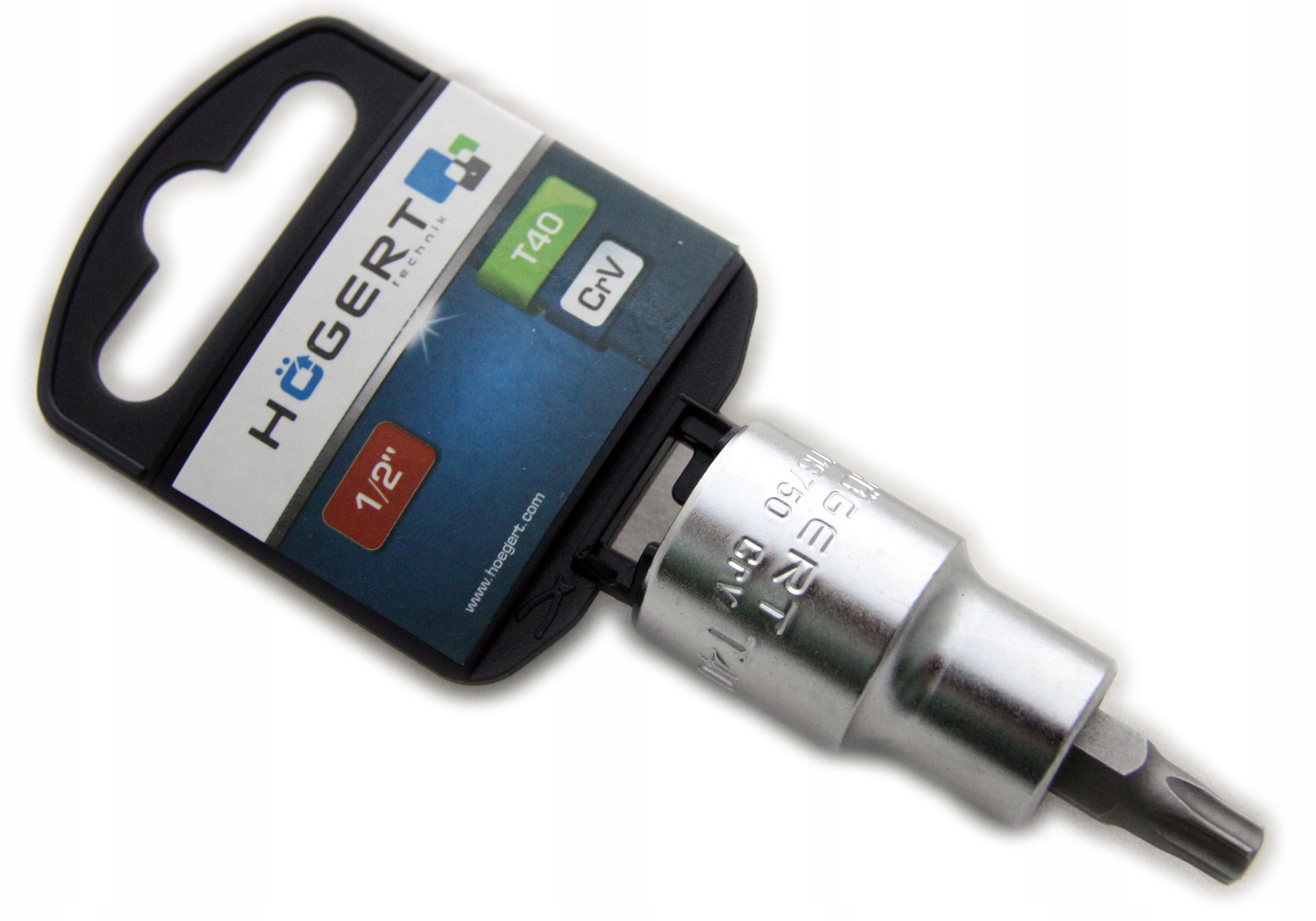

Nasadka 1/2'' z końcówką Torx T40 55mm Hogert