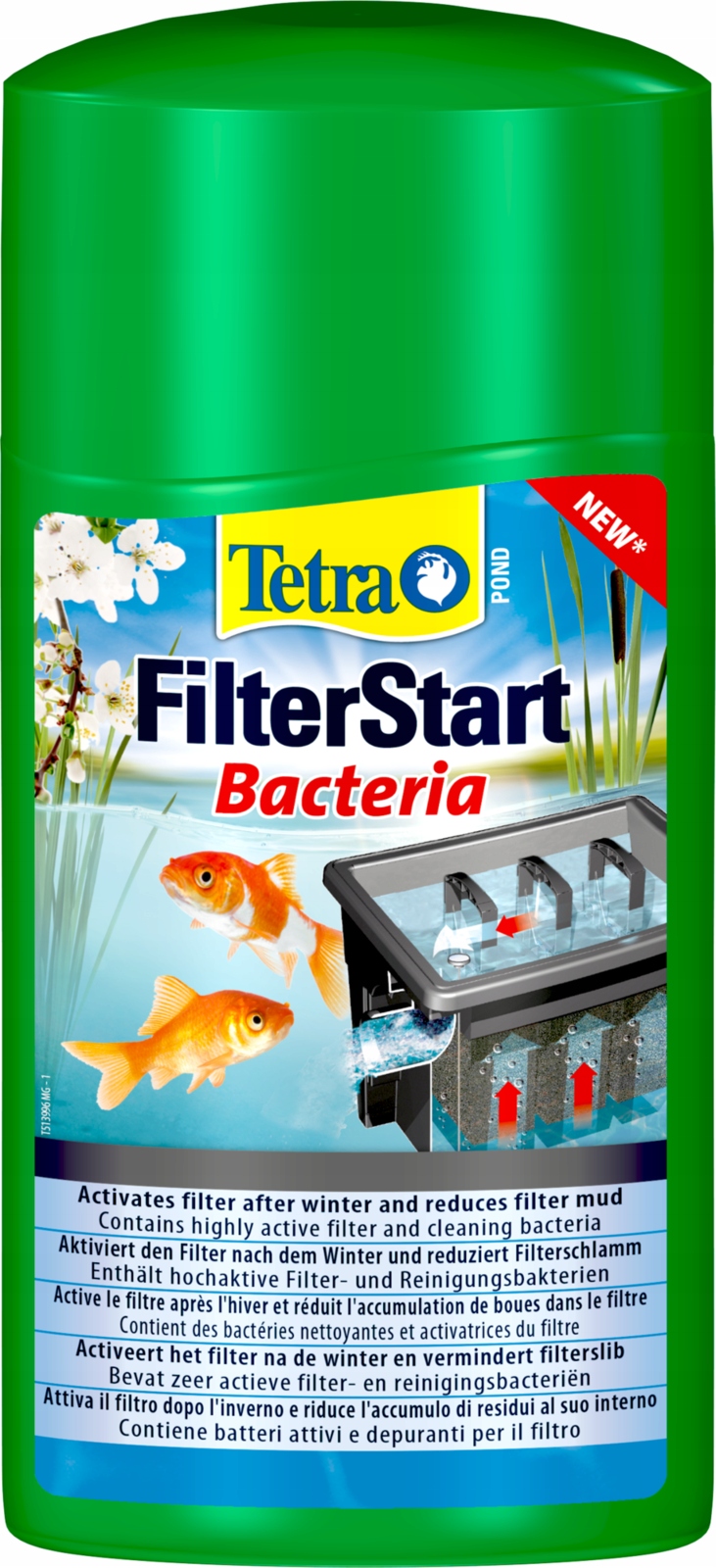 Tetra Pond FilterStart 1 l Směs aktivních filtračních bakterií (T285)