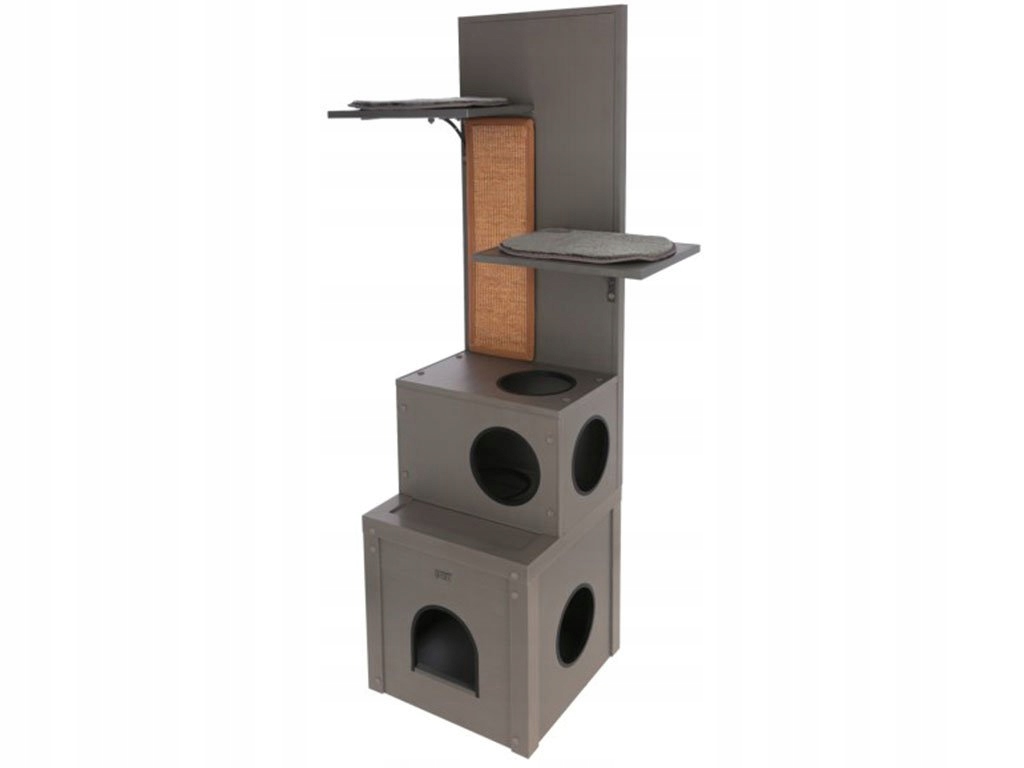 Levně Škrabadlo pro kočky z Eko plastu Kerbl 84455 Alex, 152x42x42 cm