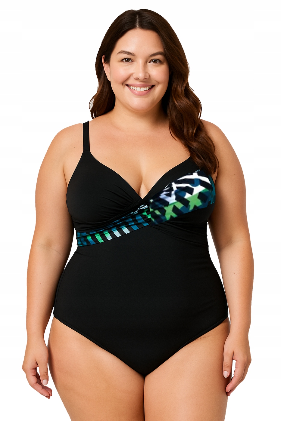 Jednodílné plavky Marko Azzura kostým černý 44.