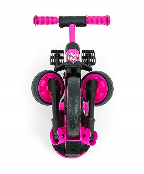 ROWEREK TRÓJKOŁOWY 2w1 Biegowy Jeździk NIEBIESKI Marka Milly Mally