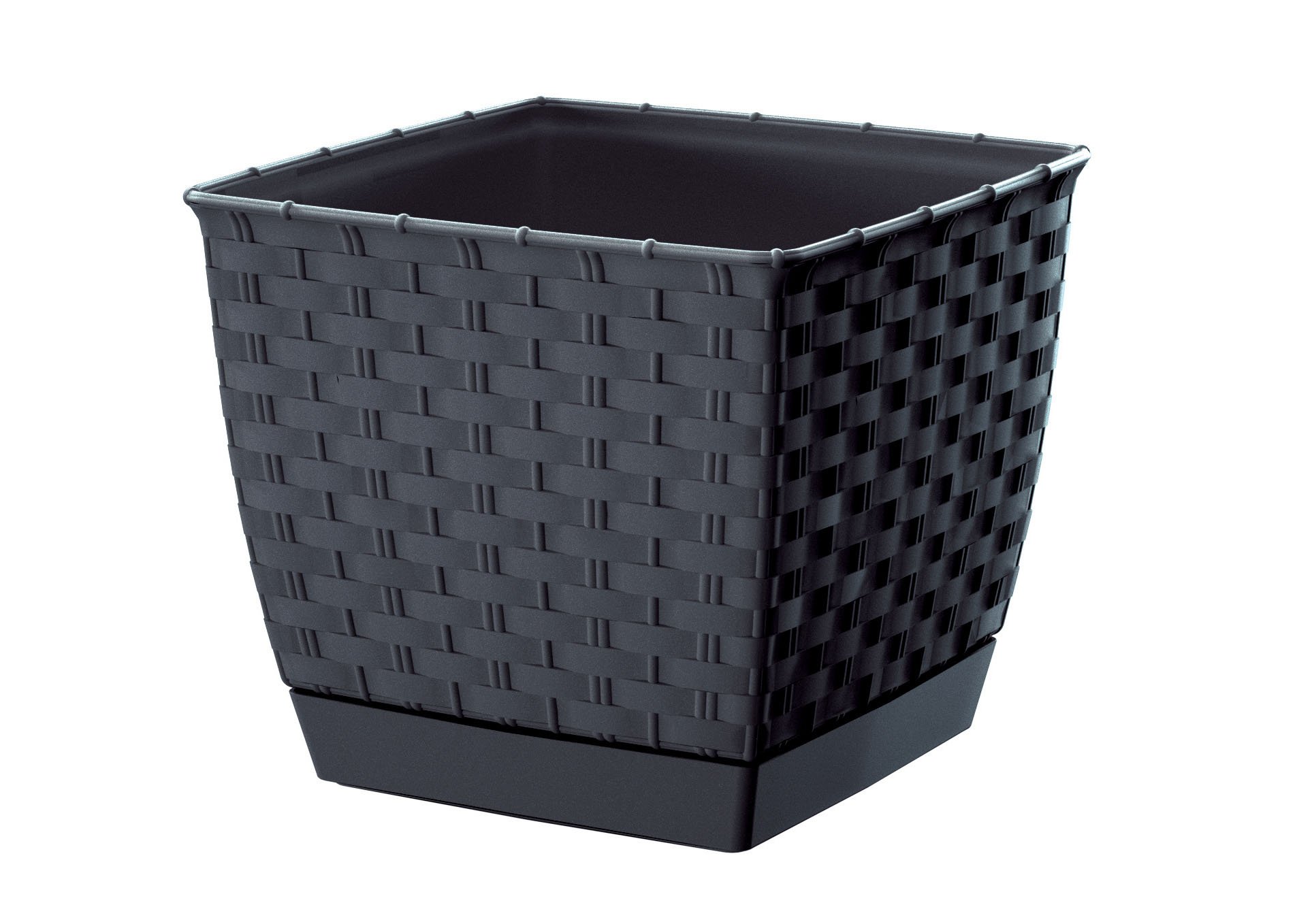 

Doniczka Ratolla kwadrat DRLK145 z podstawką