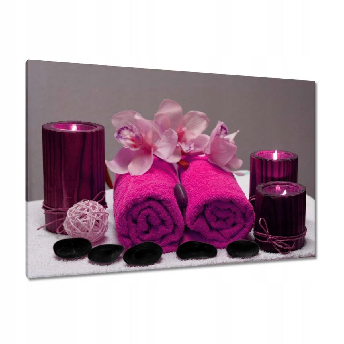 Obrazy 120x80 Bláznivý ručník Fuchsie