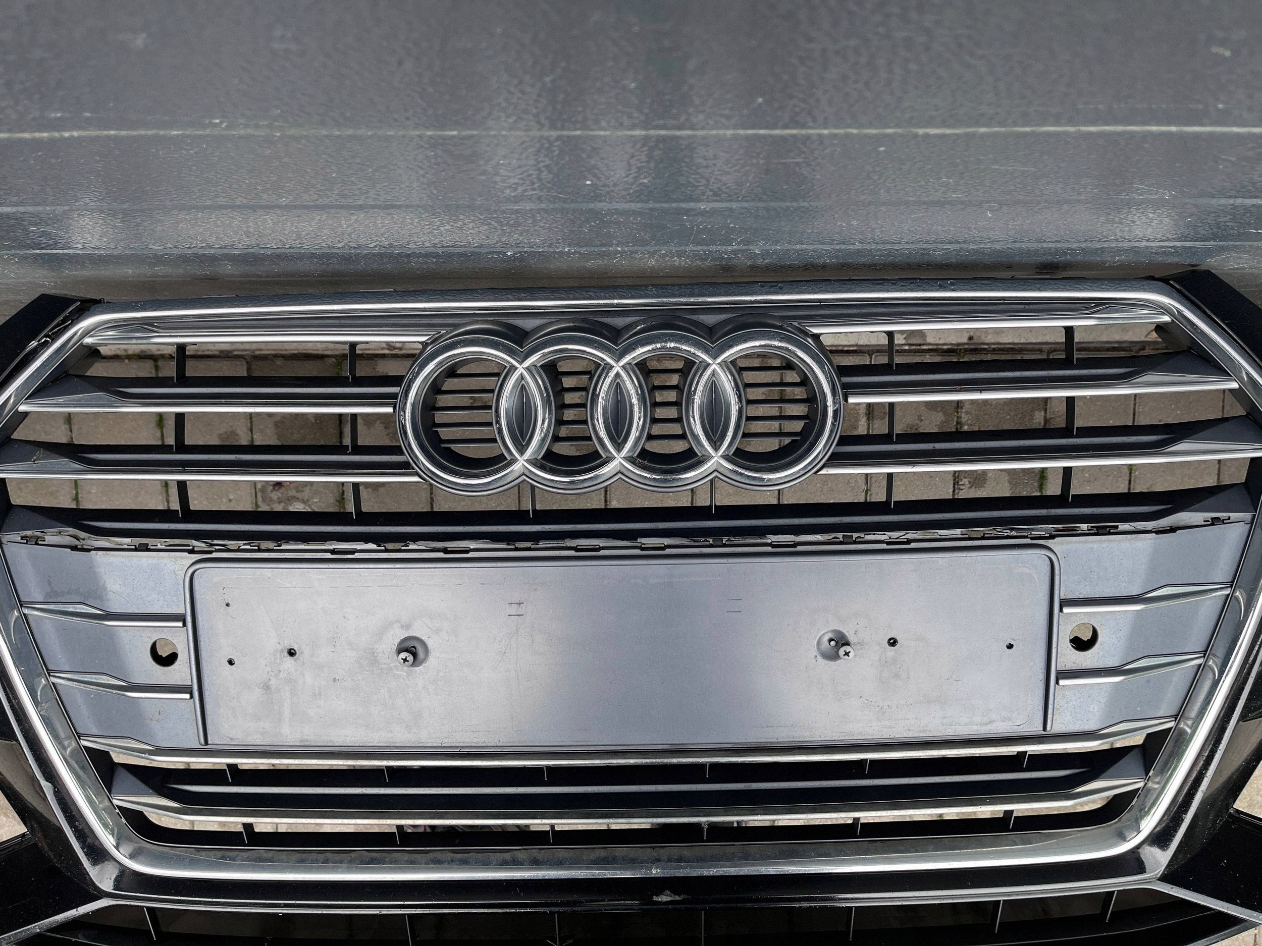 Audi A4 8W S-line B9 15- bumper front front